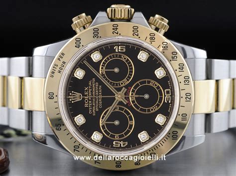 rolex daytona quadrante bianco e diamanti|rolex nero nero.